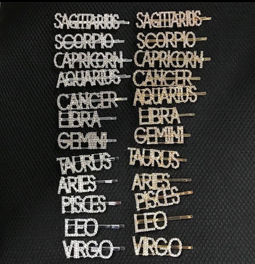 Zodiac Hair Pins