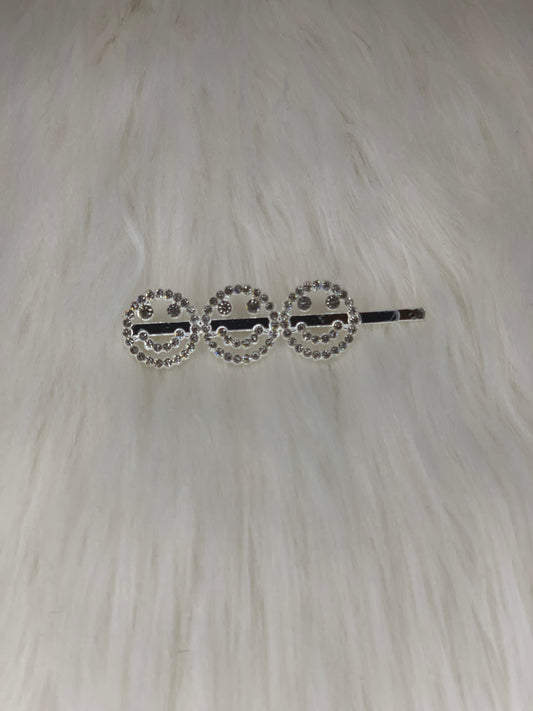 Smiley Face Hairpins