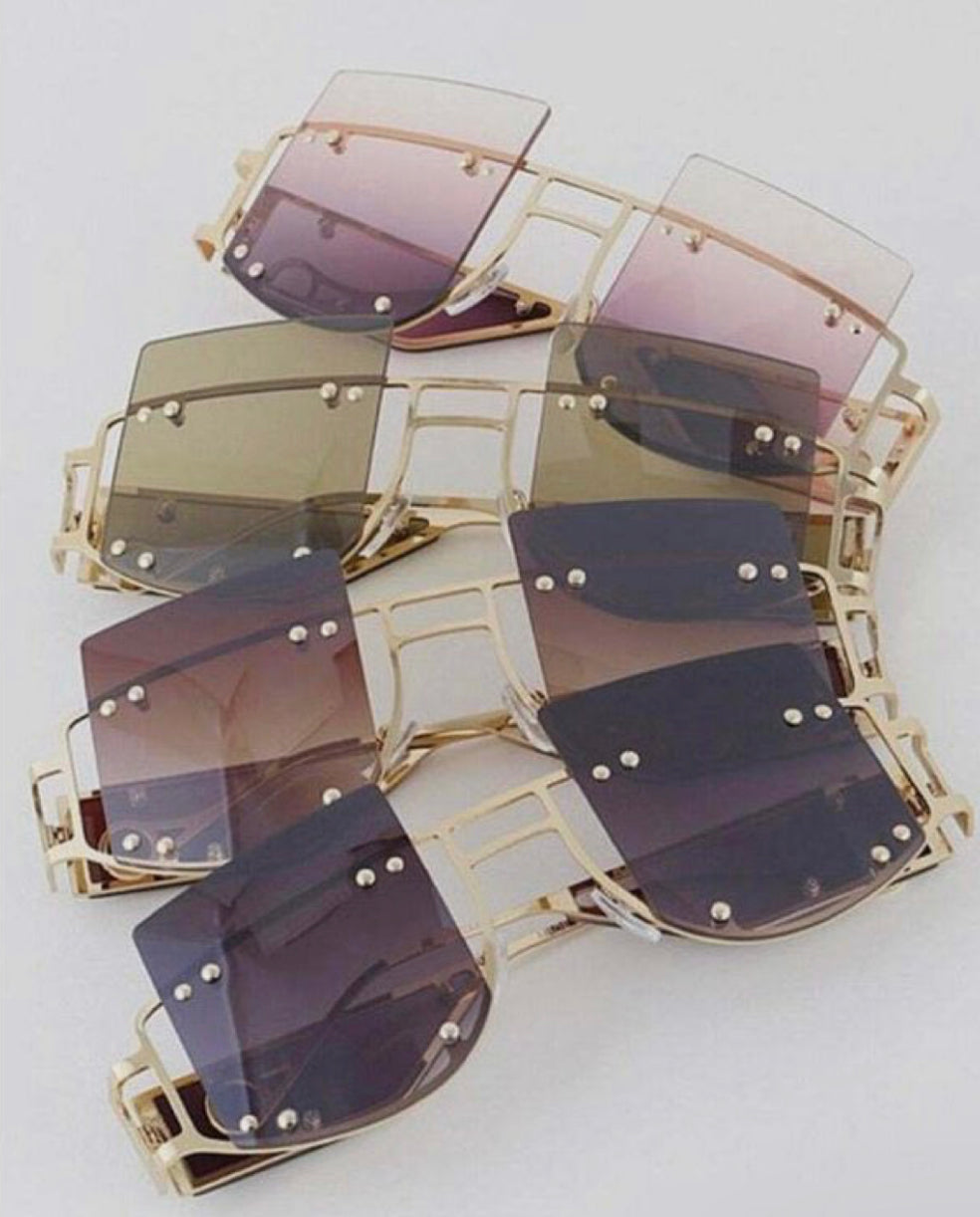Over Sized Square Sunglasses